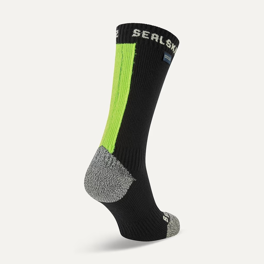 Sealskinz Briston Waterproof All Weather Mid Length Sock with Hydrostop LARGE